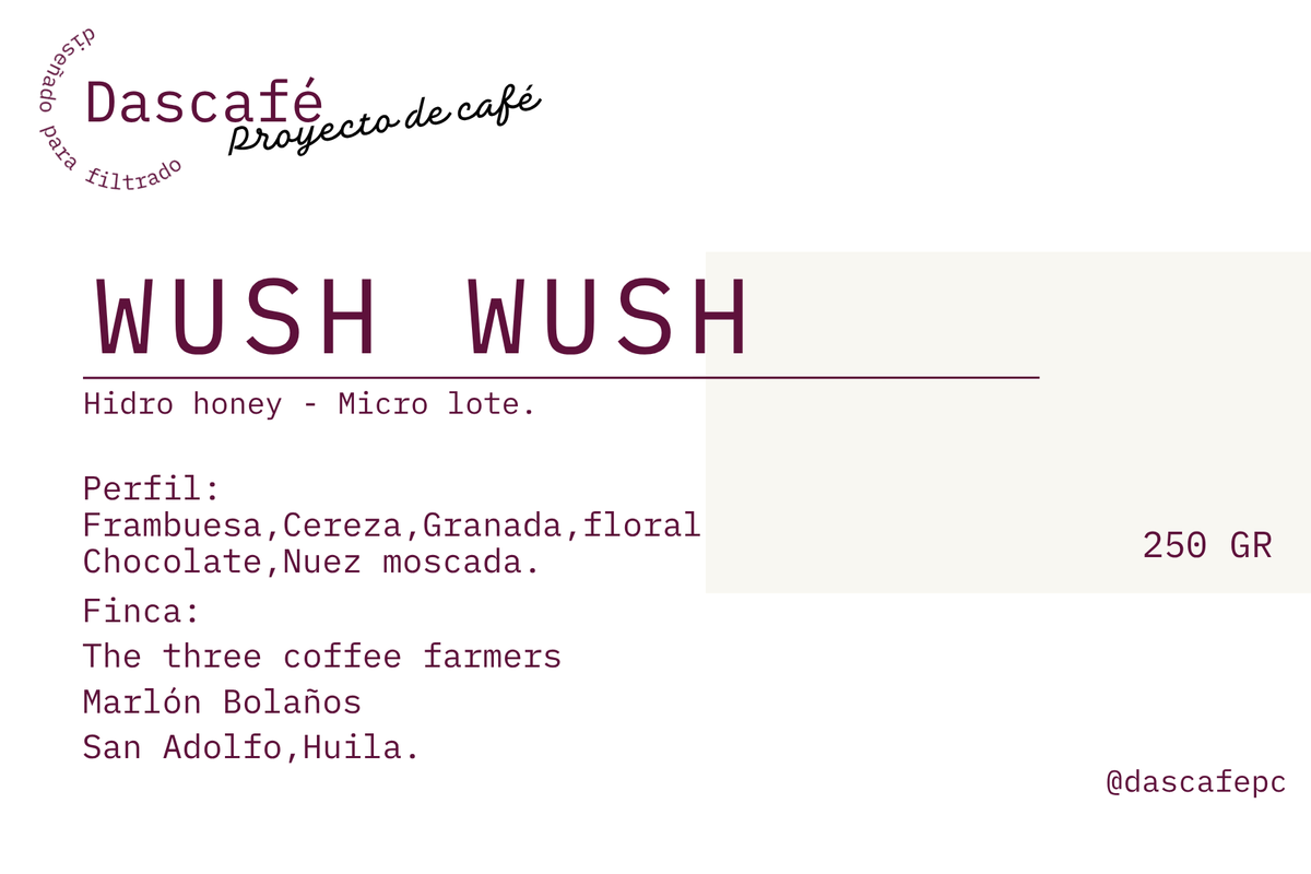 CAFÉ - WUSH WUSH